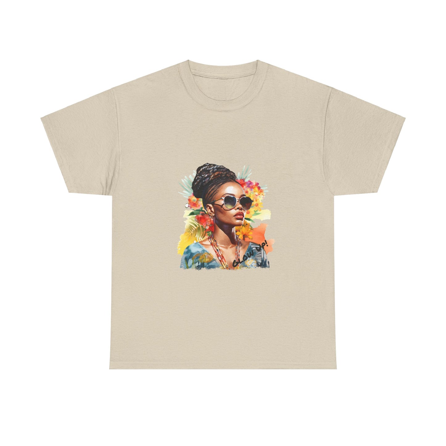 Glow Up Unisex Heavy Cotton Tee