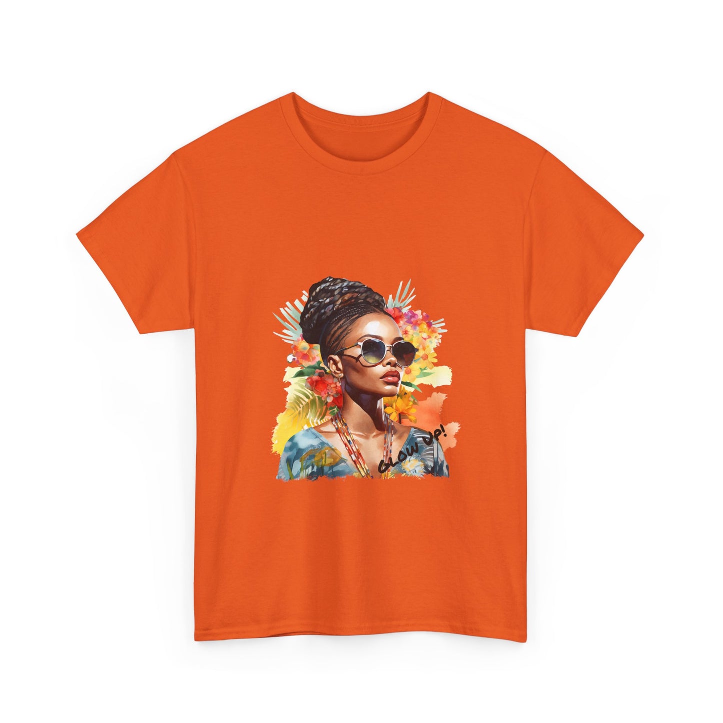 Glow Up Unisex Heavy Cotton Tee