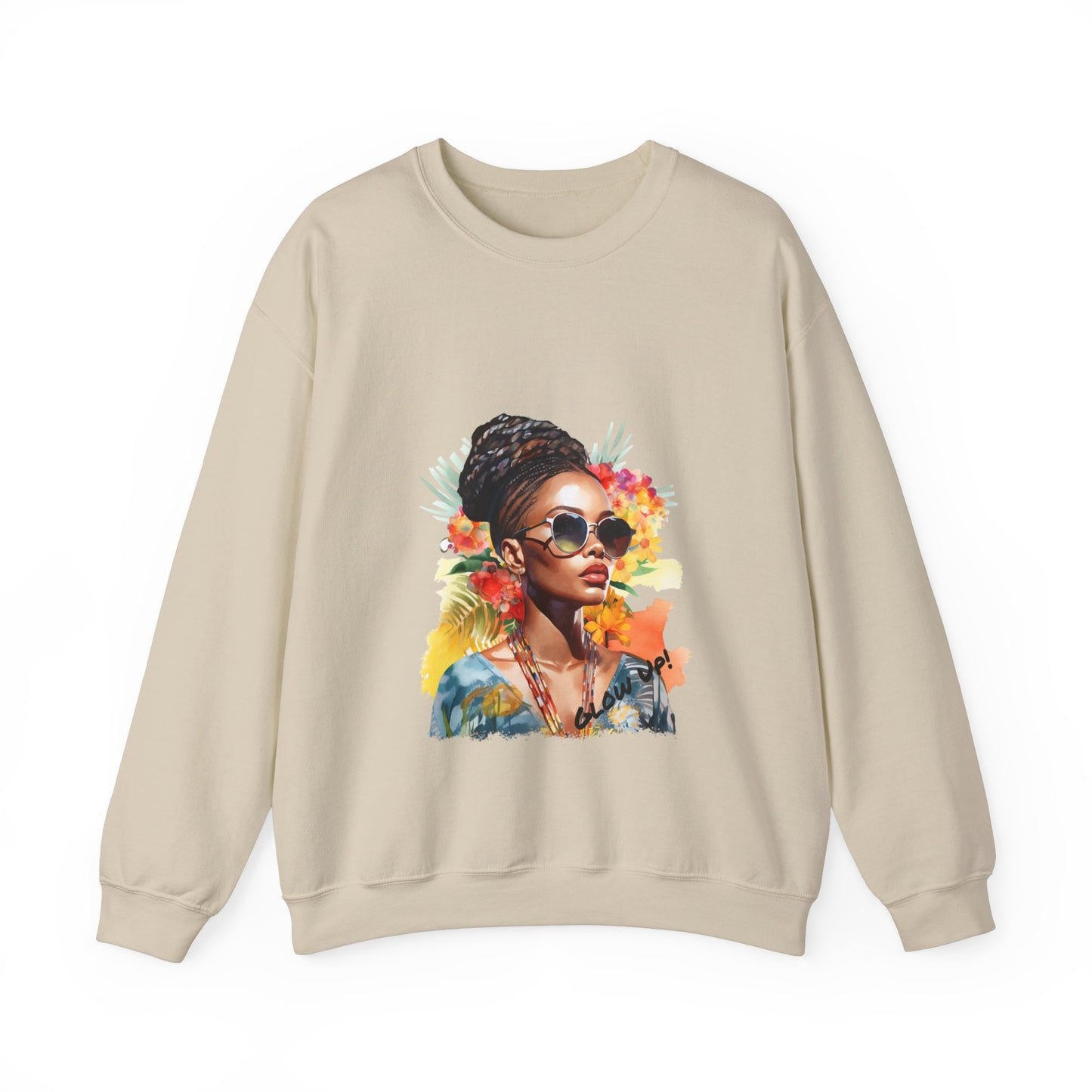 Glow Up Unisex Heavy Blend™ Crewneck Sweatshirt