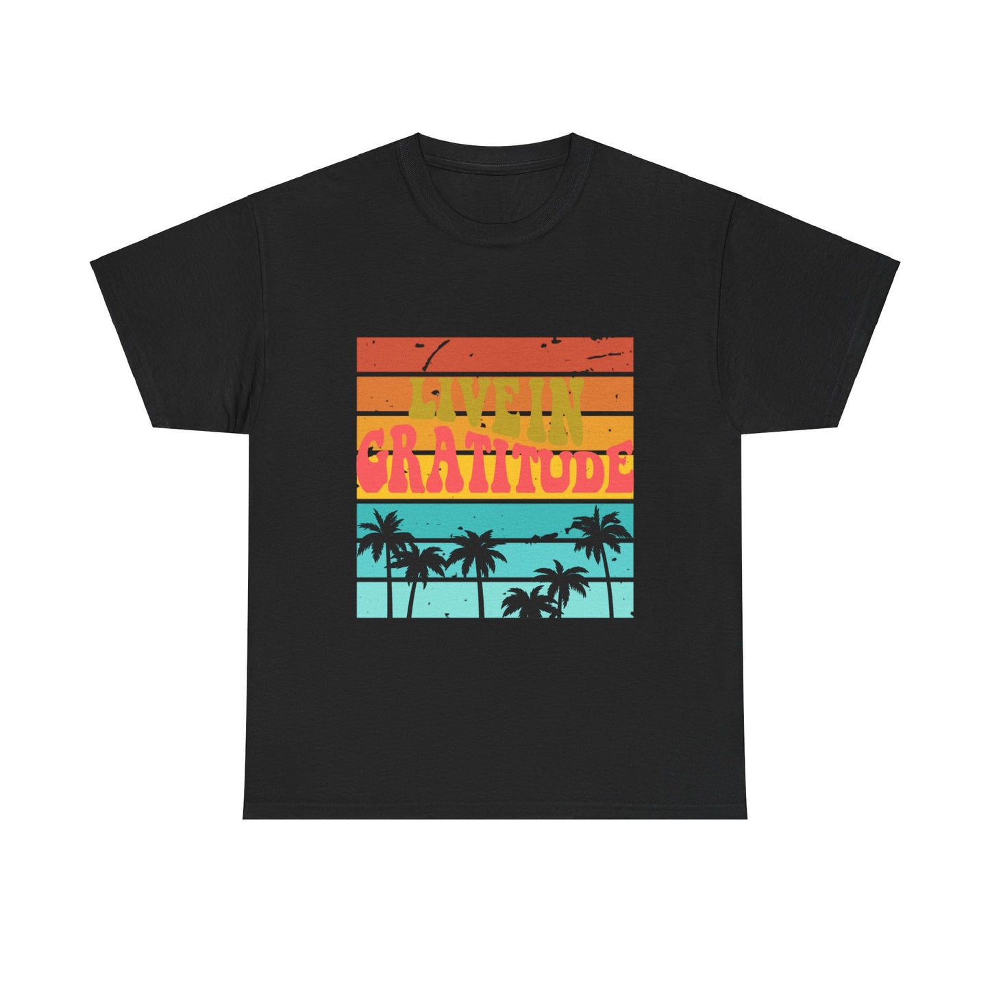 Live in Gratitude Unisex Heavy Cotton Tee
