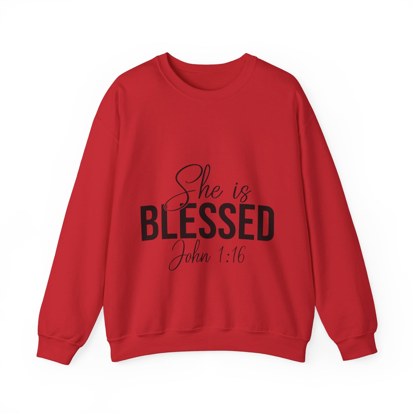 She is Blessed Unisex Heavy Blend™ Crewneck Sweatshirt