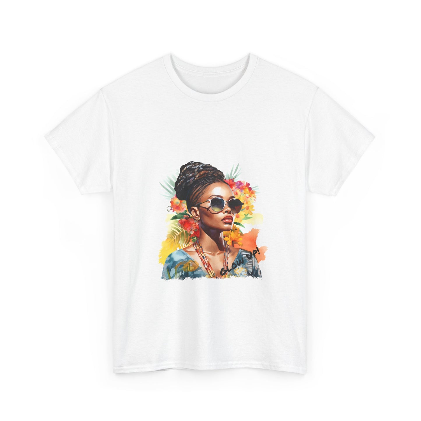 Glow Up Unisex Heavy Cotton Tee