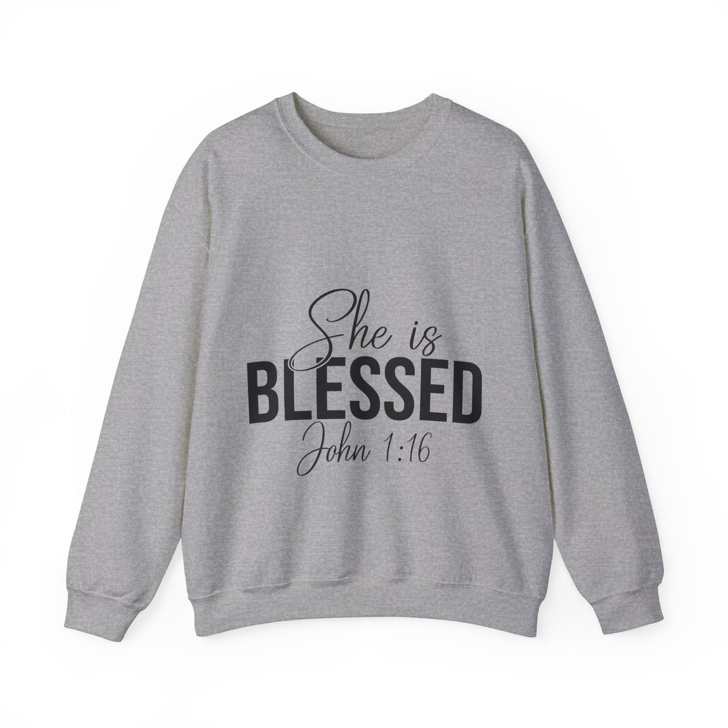 She is Blessed Unisex Heavy Blend™ Crewneck Sweatshirt