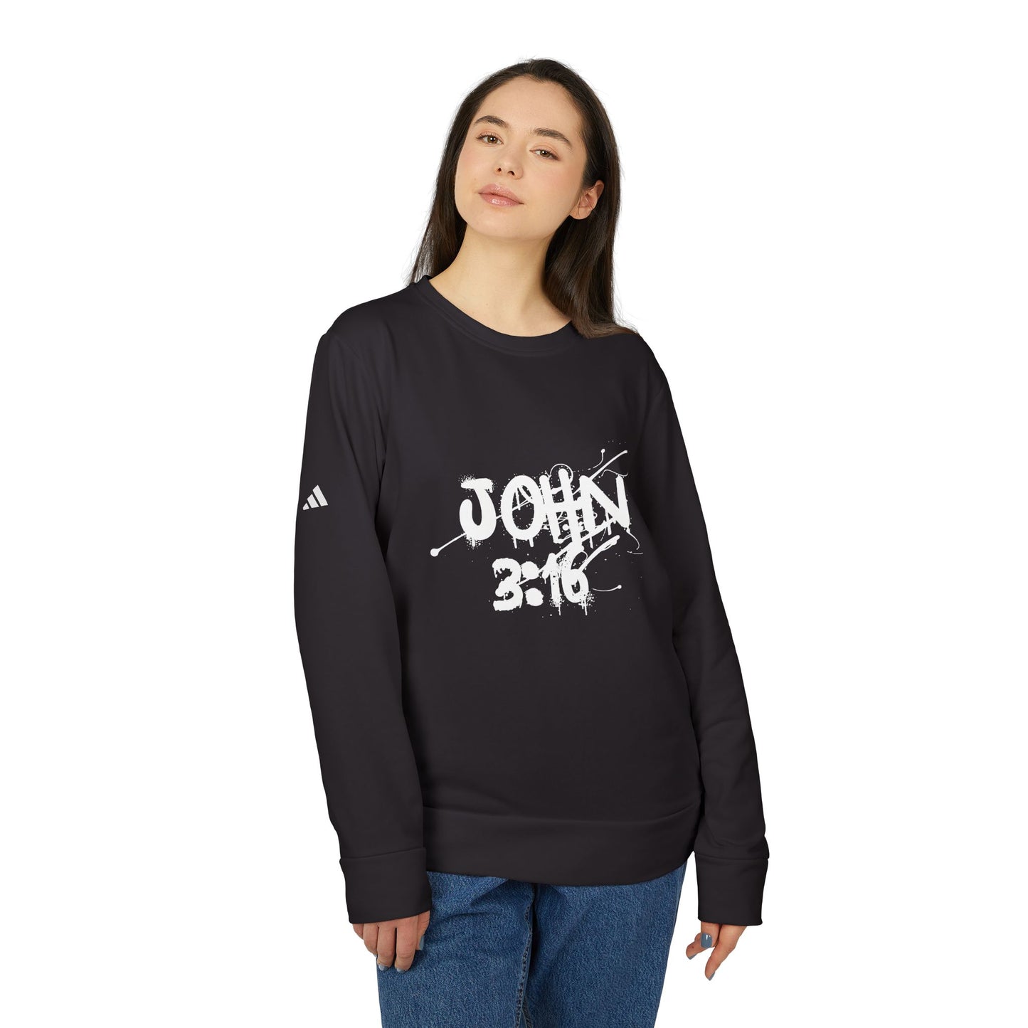 Fleece Sweatshirt - John 3:16 Athletic Wear