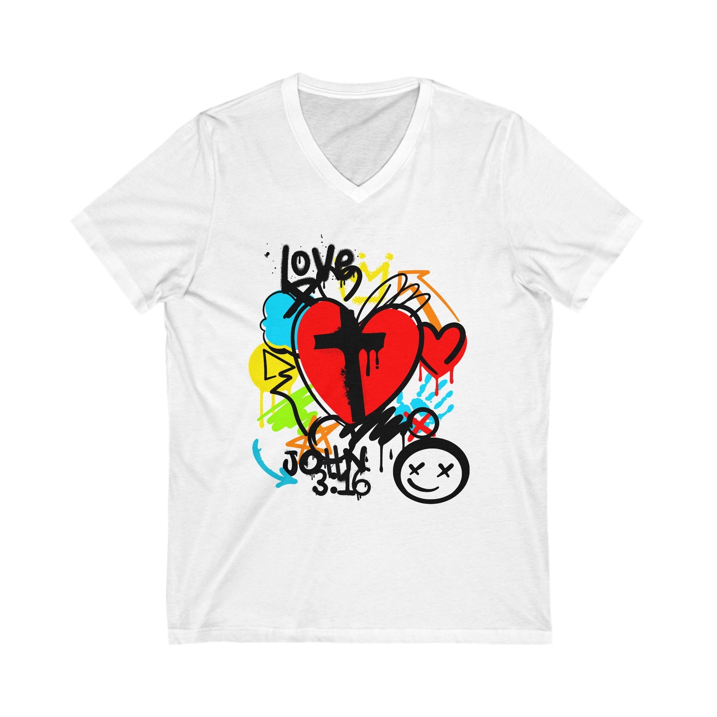 Christian V-Neck Tee