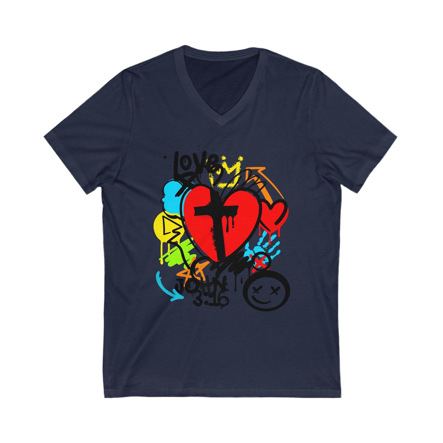 Christian V-Neck Tee