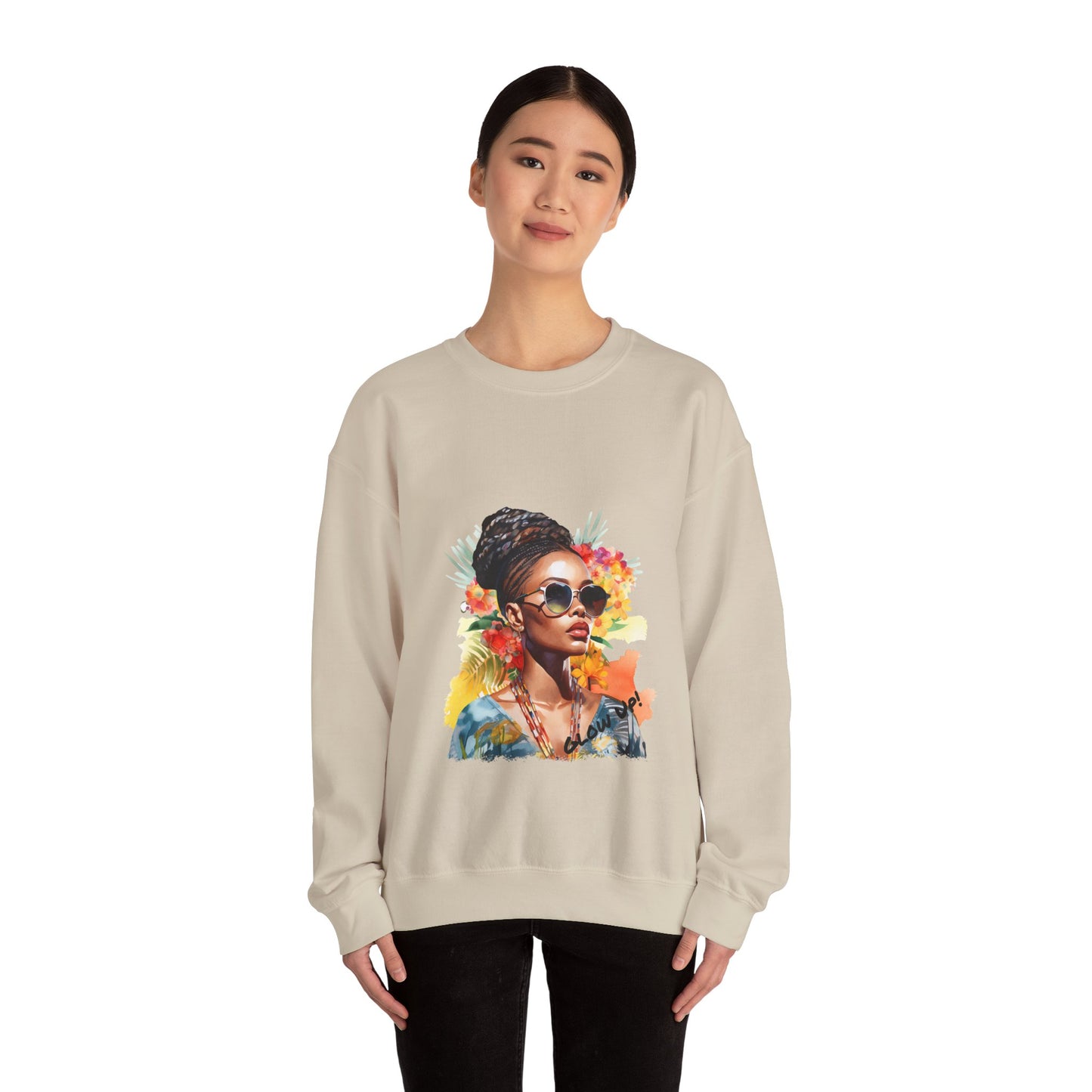 Glow Up Unisex Heavy Blend™ Crewneck Sweatshirt