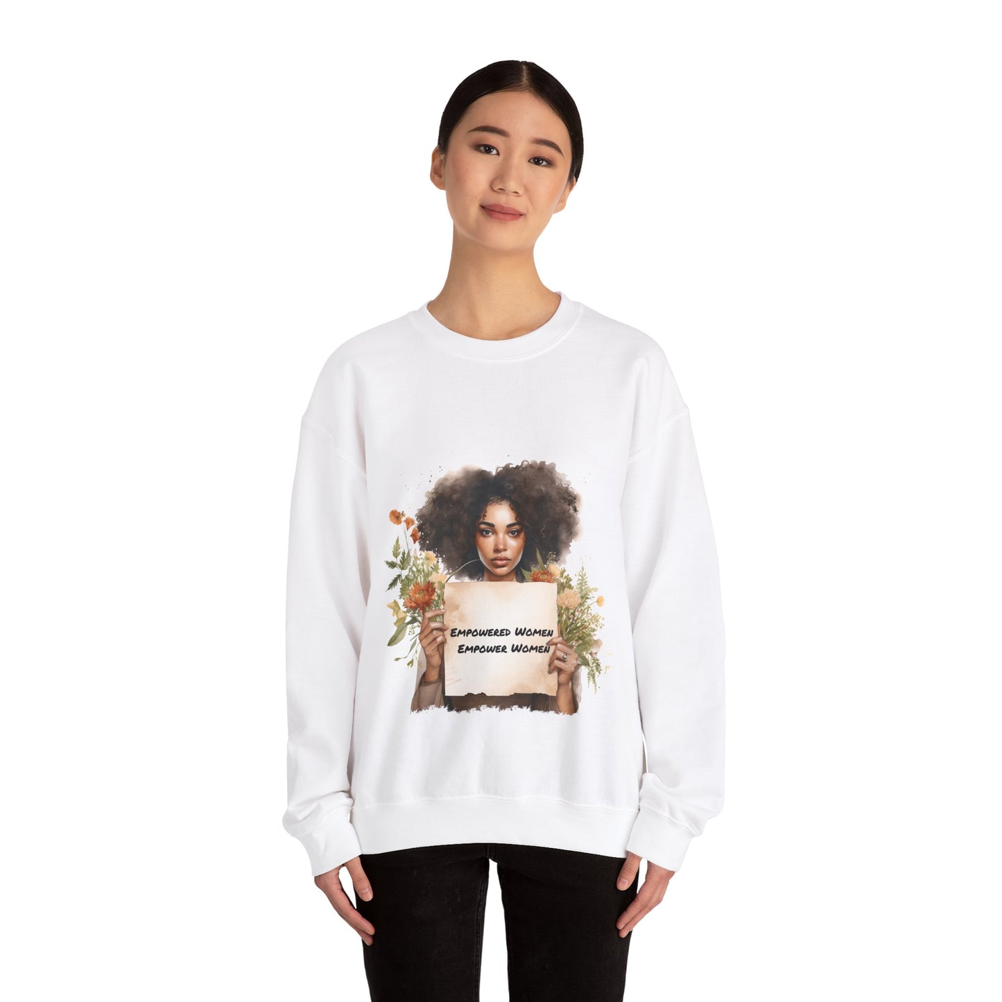 Empowered Women Unisex Heavy Blend™ Crewneck Sweatshirt
