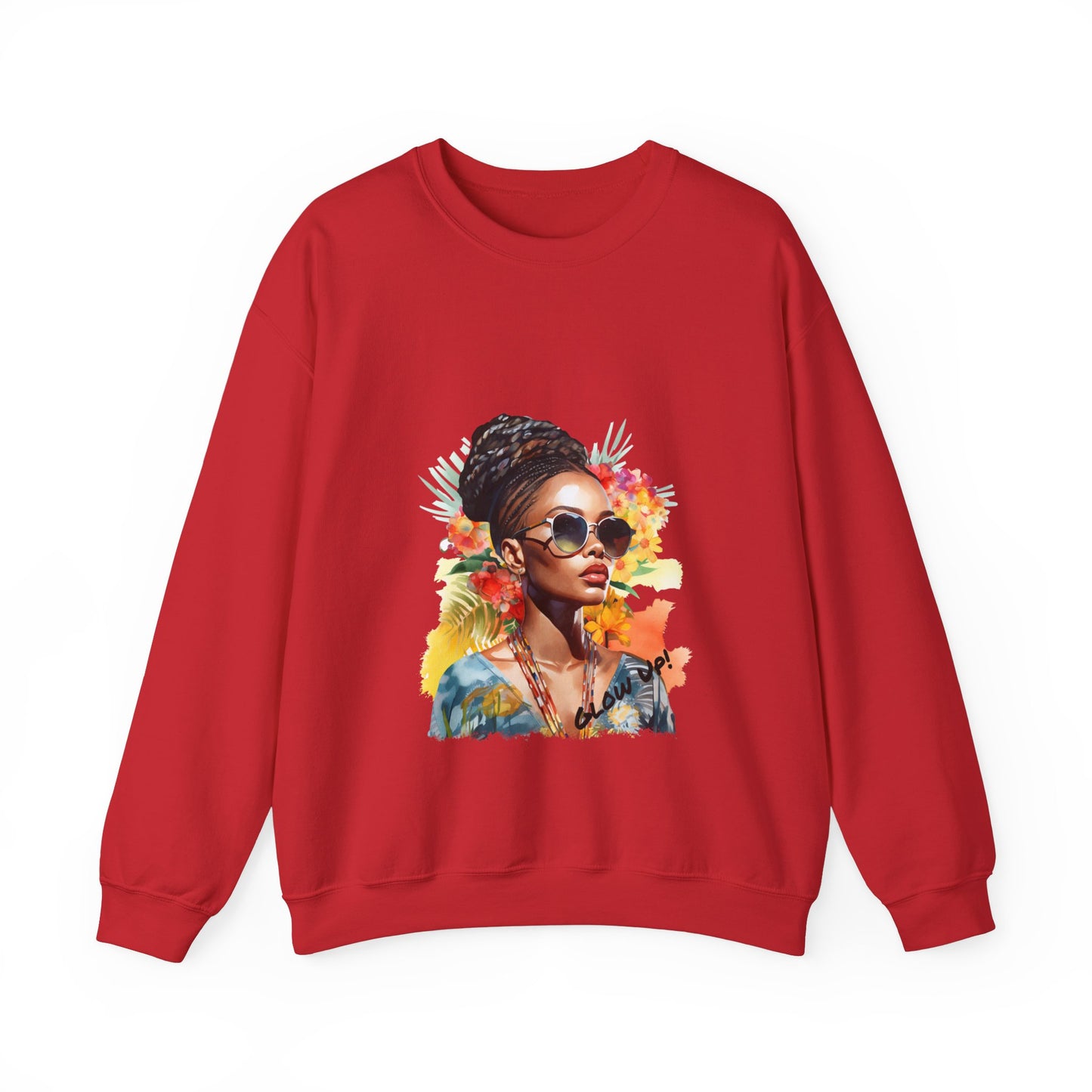 Glow Up Unisex Heavy Blend™ Crewneck Sweatshirt