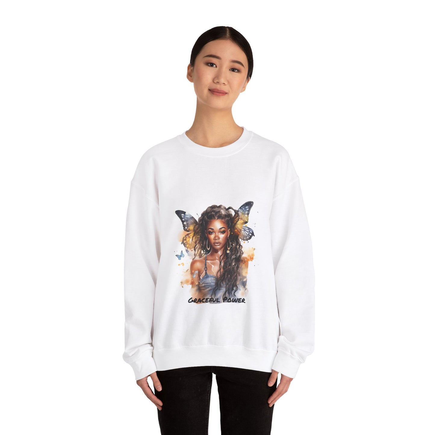 Graceful Power Unisex Heavy Blend™ Crewneck Sweatshirt