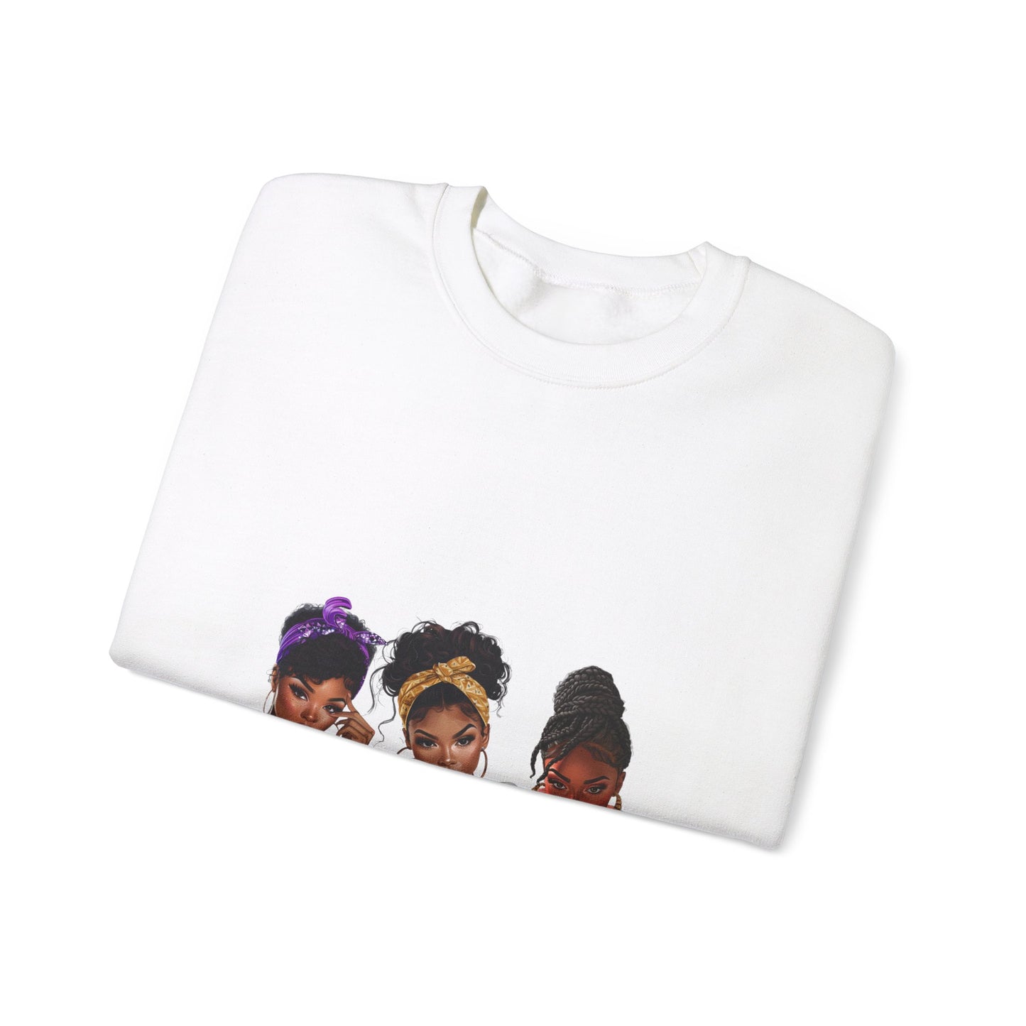 3 Girls Unisex Heavy Blend™ Crewneck Sweatshirt