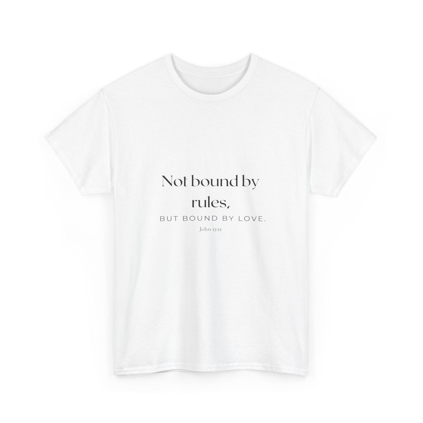Not Bound by Rules Unisex Heavy Cotton Tee