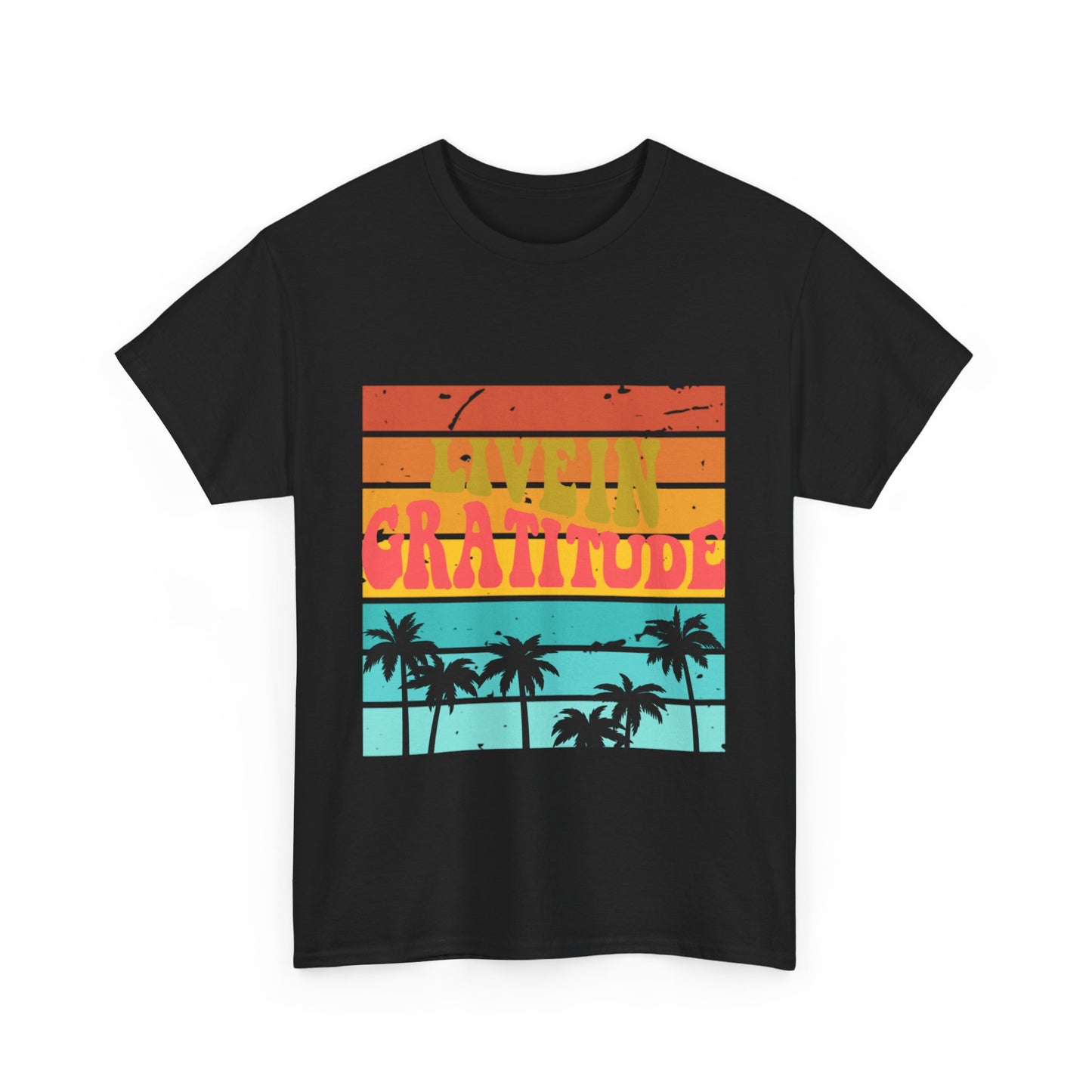 Live in Gratitude Unisex Heavy Cotton Tee
