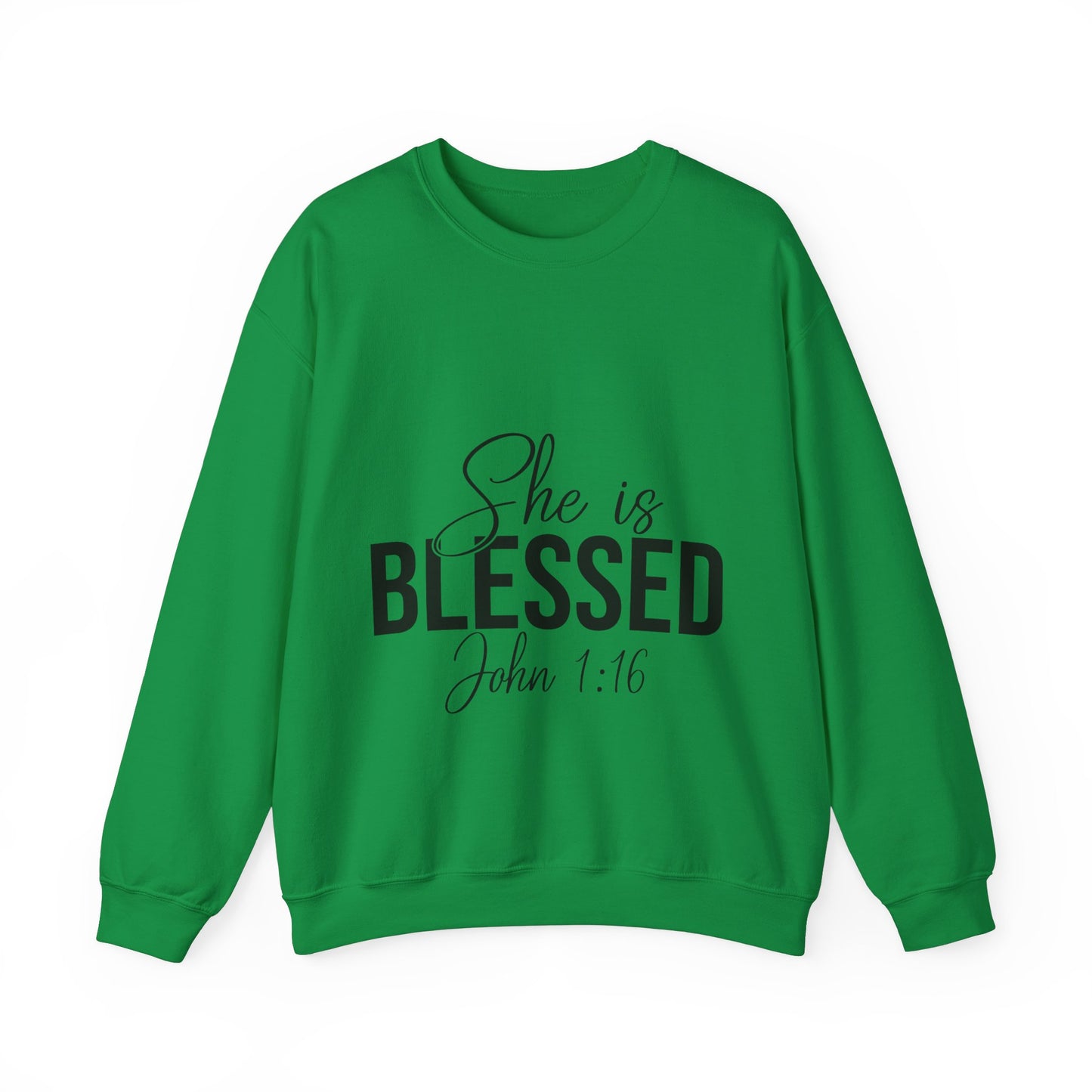 She is Blessed Unisex Heavy Blend™ Crewneck Sweatshirt