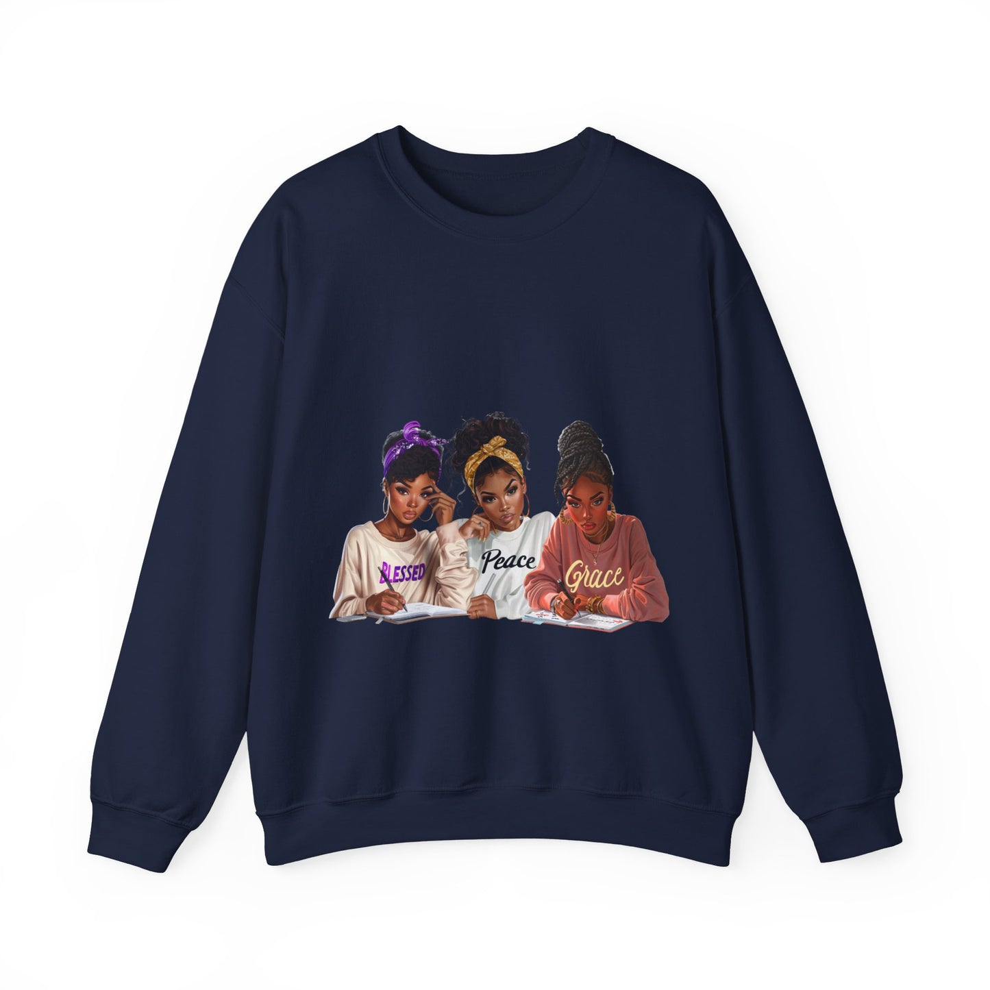 3 Girls Unisex Heavy Blend™ Crewneck Sweatshirt