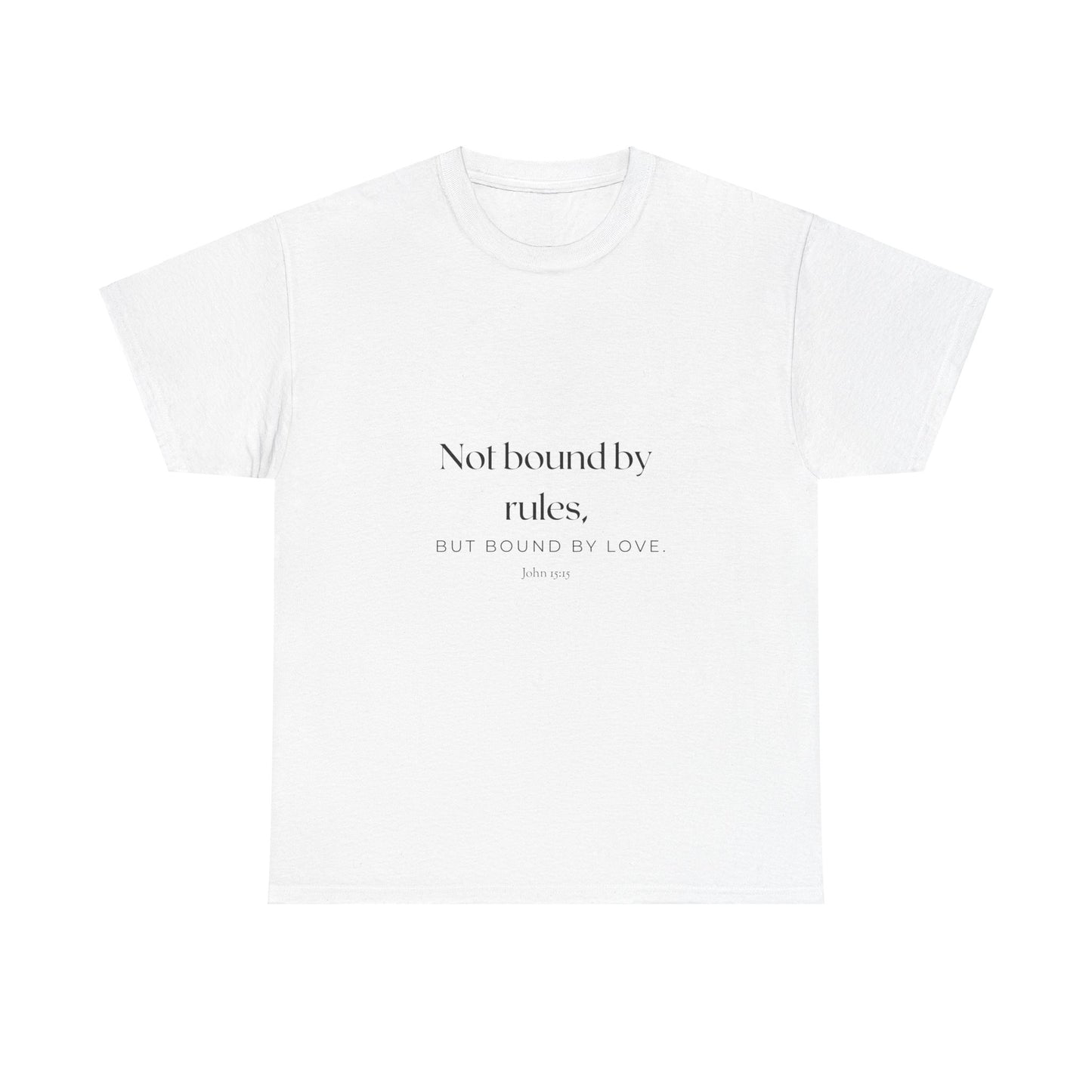 Not Bound by Rules Unisex Heavy Cotton Tee