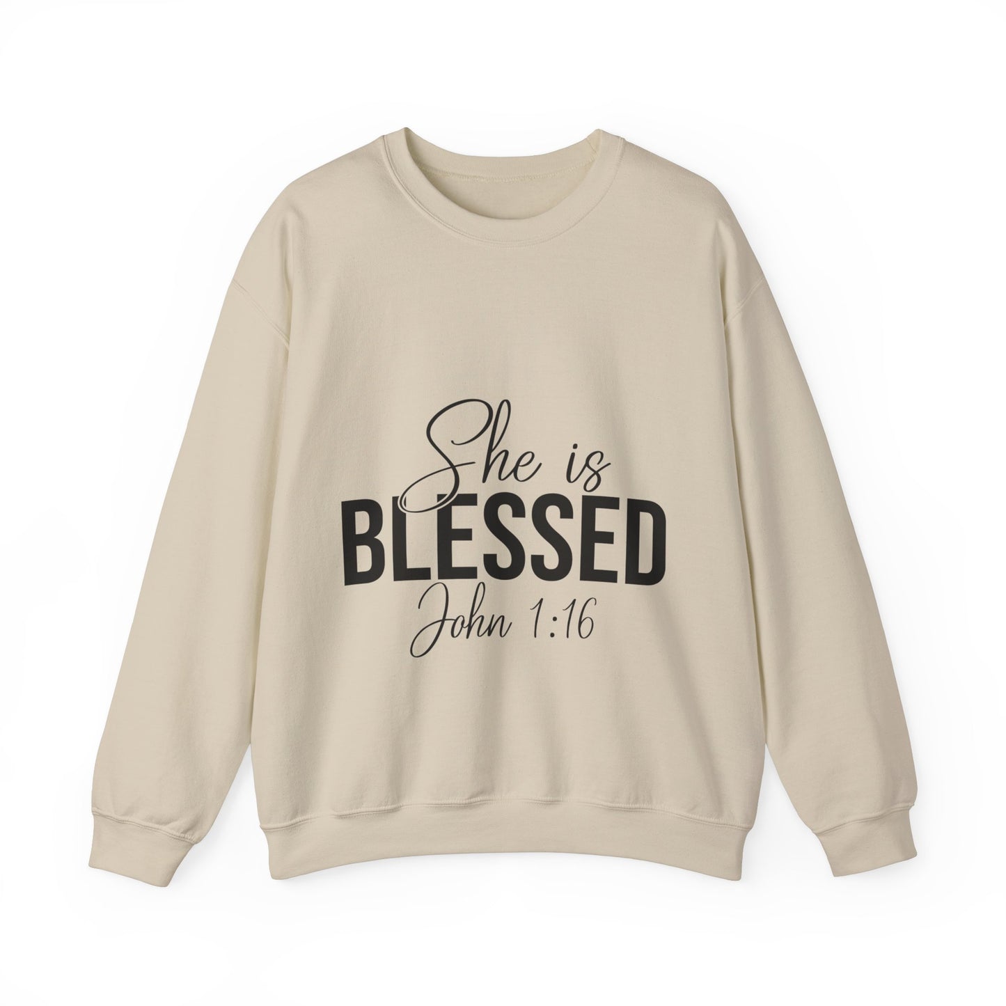 She is Blessed Unisex Heavy Blend™ Crewneck Sweatshirt