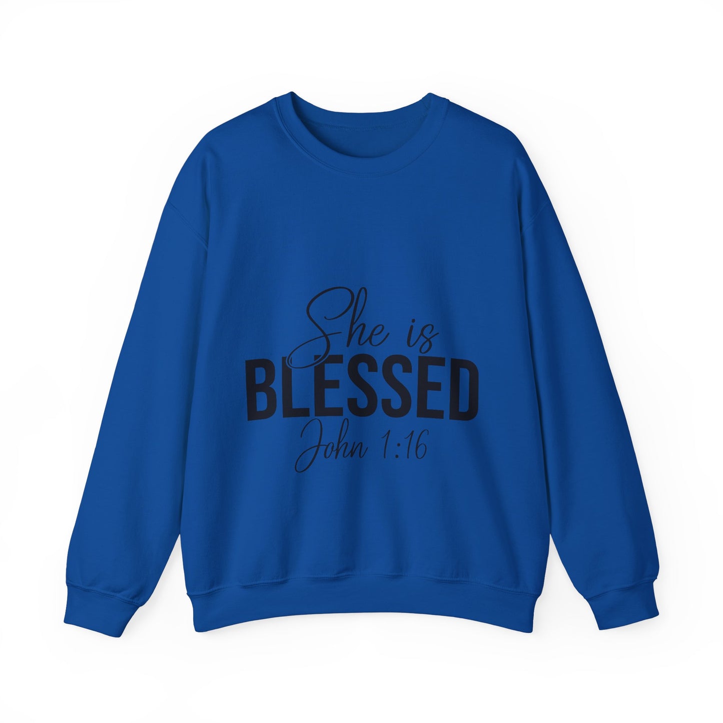 She is Blessed Unisex Heavy Blend™ Crewneck Sweatshirt