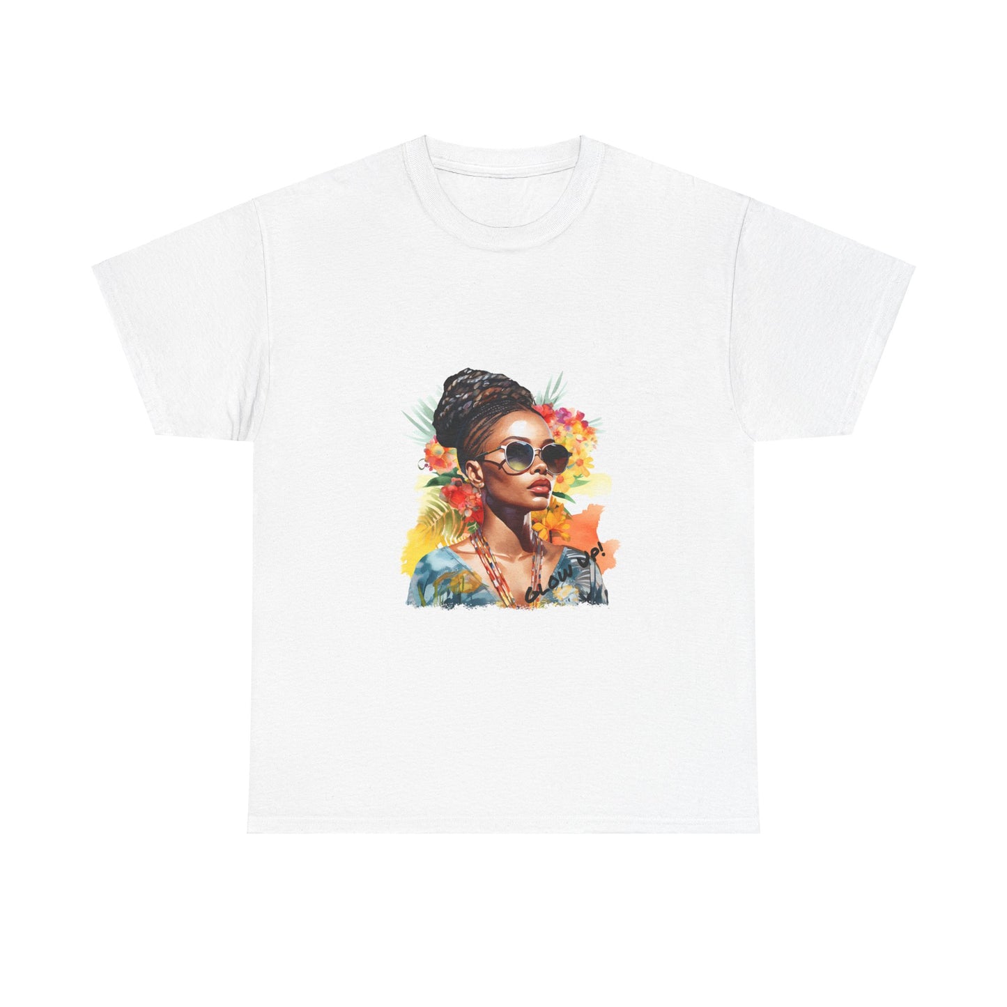 Glow Up Unisex Heavy Cotton Tee