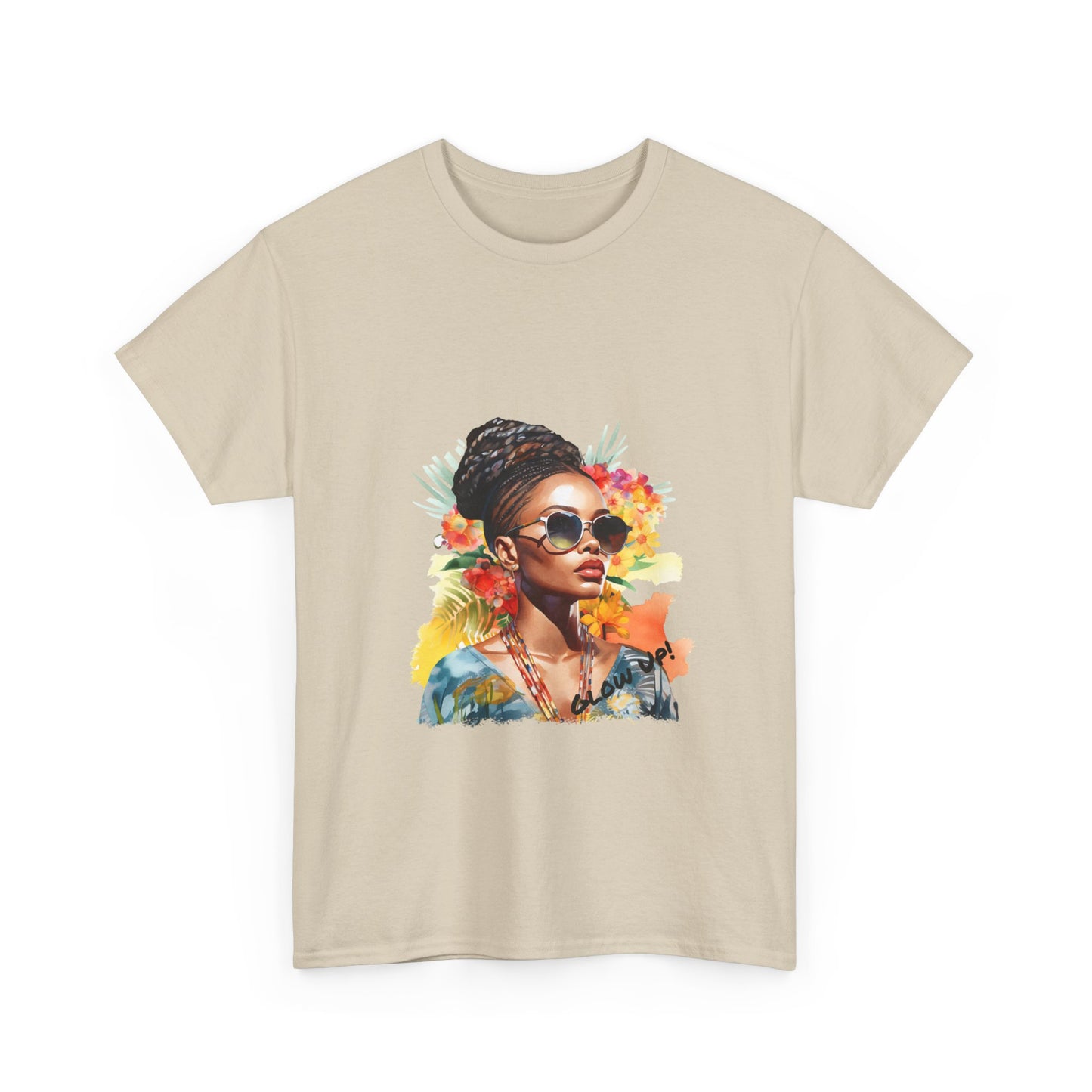 Glow Up Unisex Heavy Cotton Tee