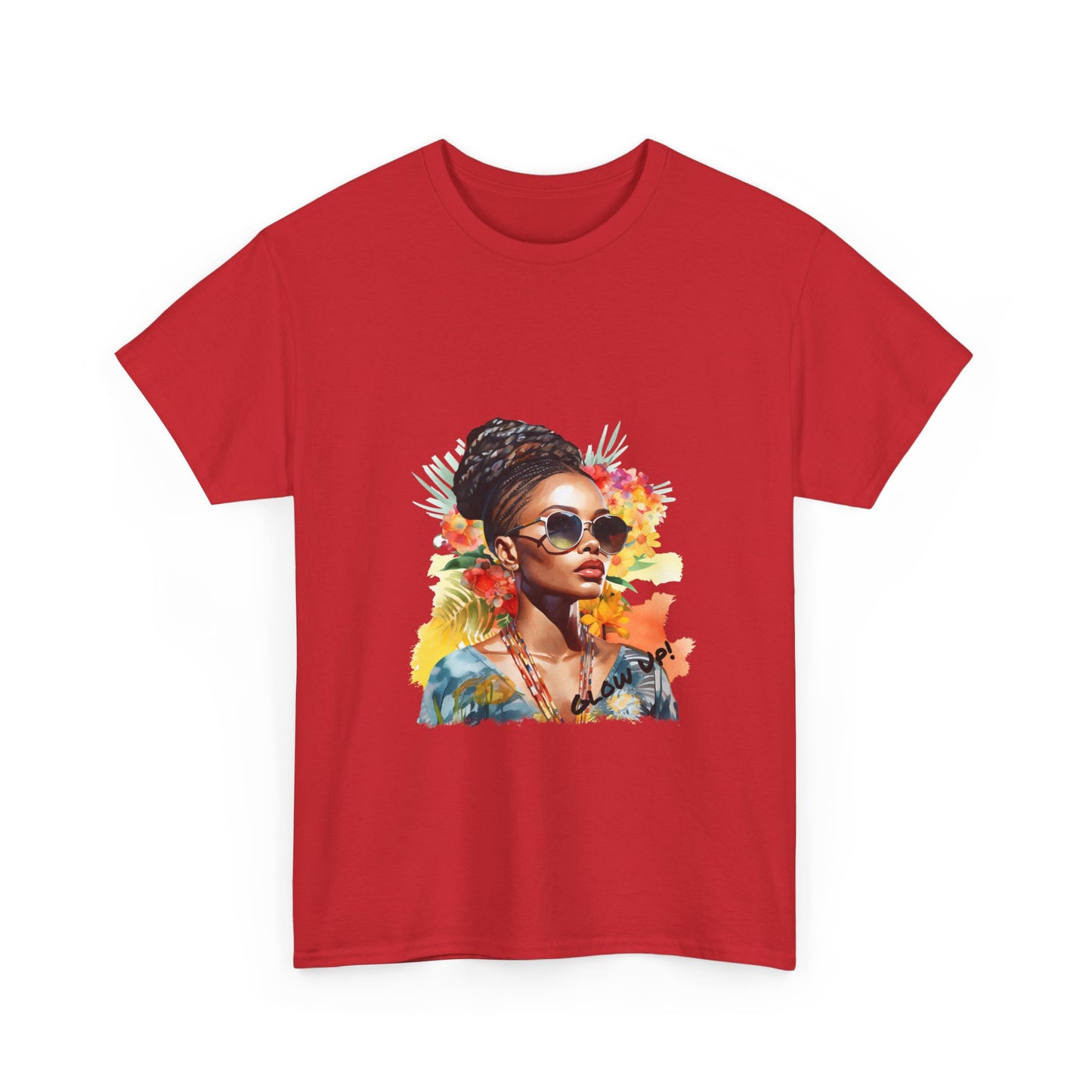 Glow Up Unisex Heavy Cotton Tee