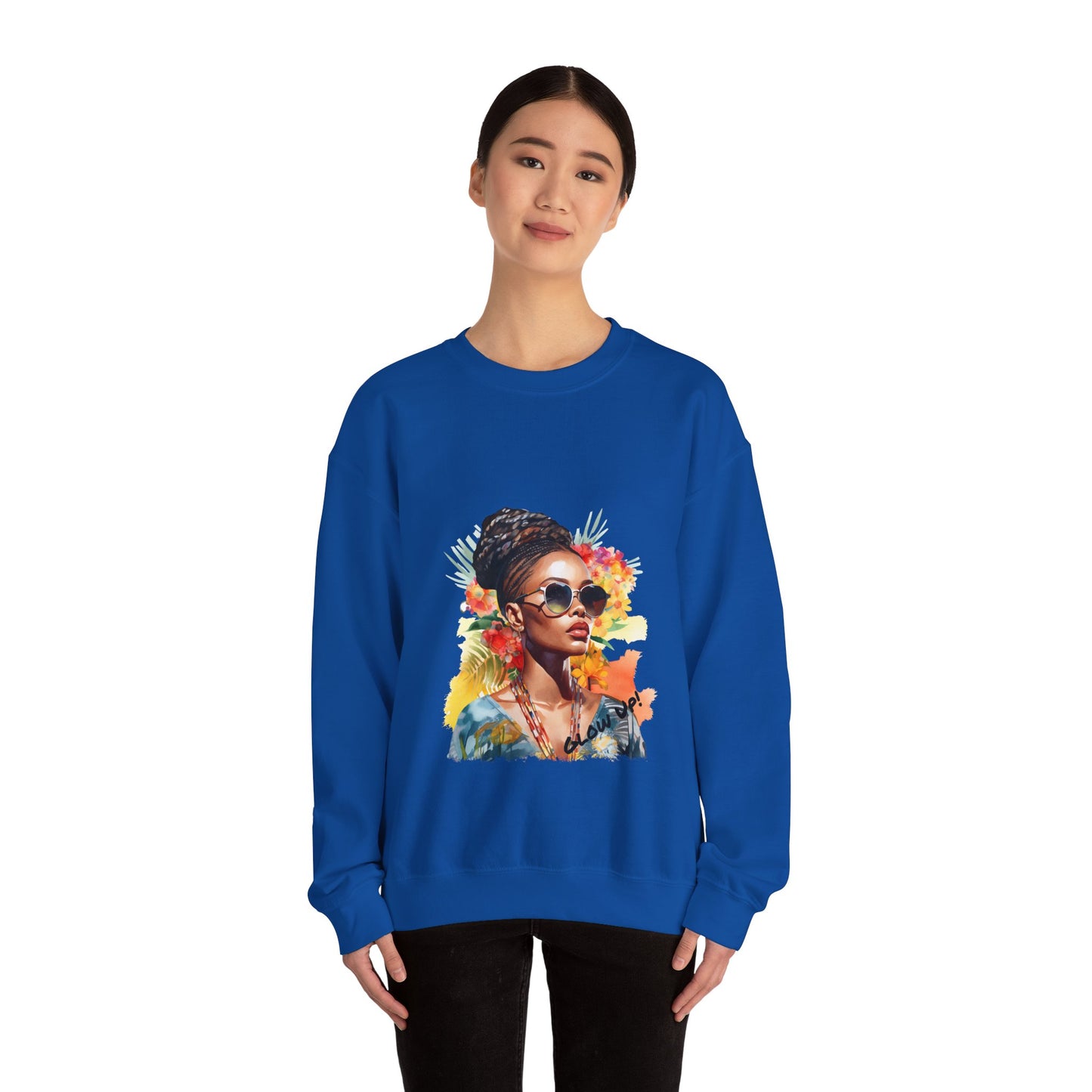 Glow Up Unisex Heavy Blend™ Crewneck Sweatshirt