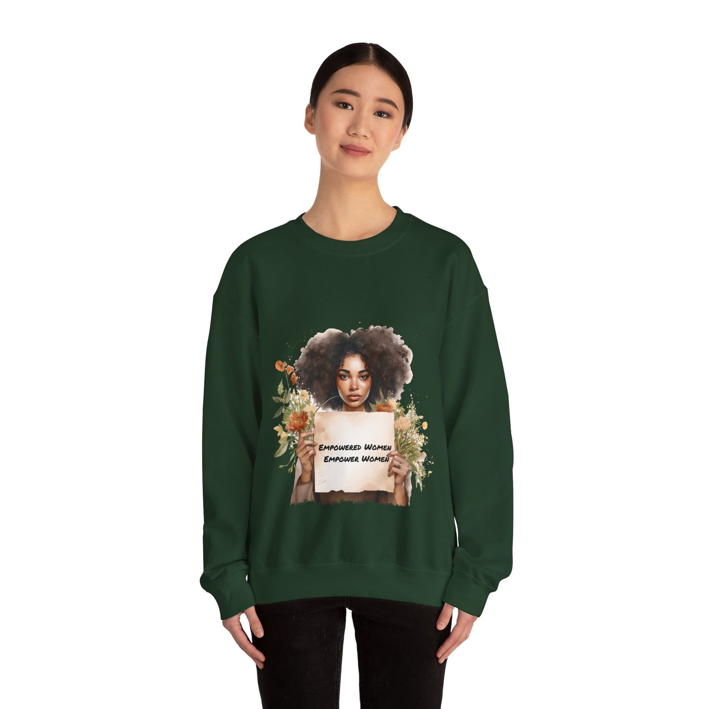 Empowered Women Unisex Heavy Blend™ Crewneck Sweatshirt