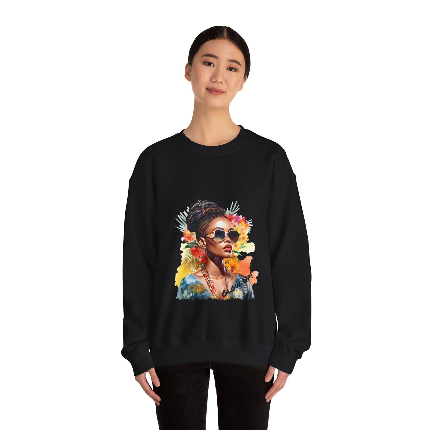 Glow Up Unisex Heavy Blend™ Crewneck Sweatshirt
