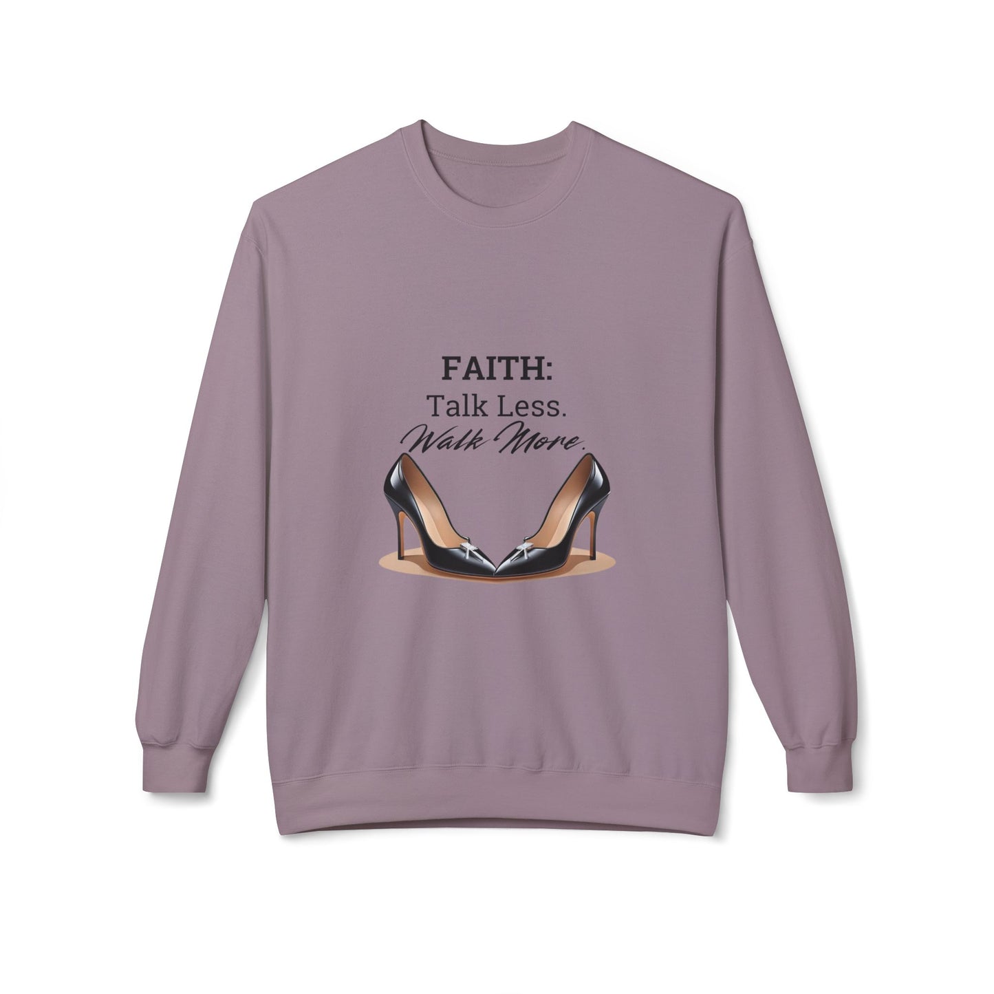 Faith Action Word Softstyle Sweatshirt