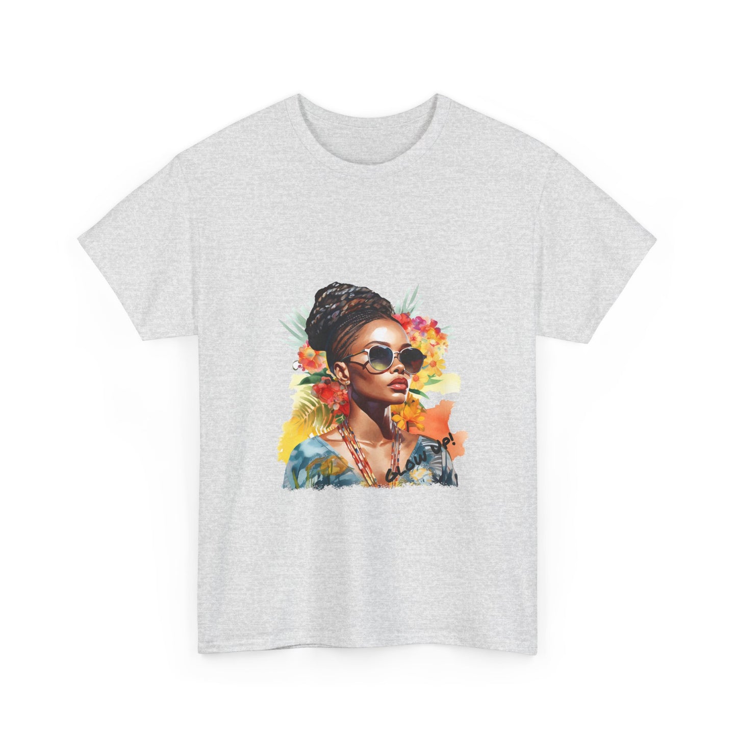 Glow Up Unisex Heavy Cotton Tee