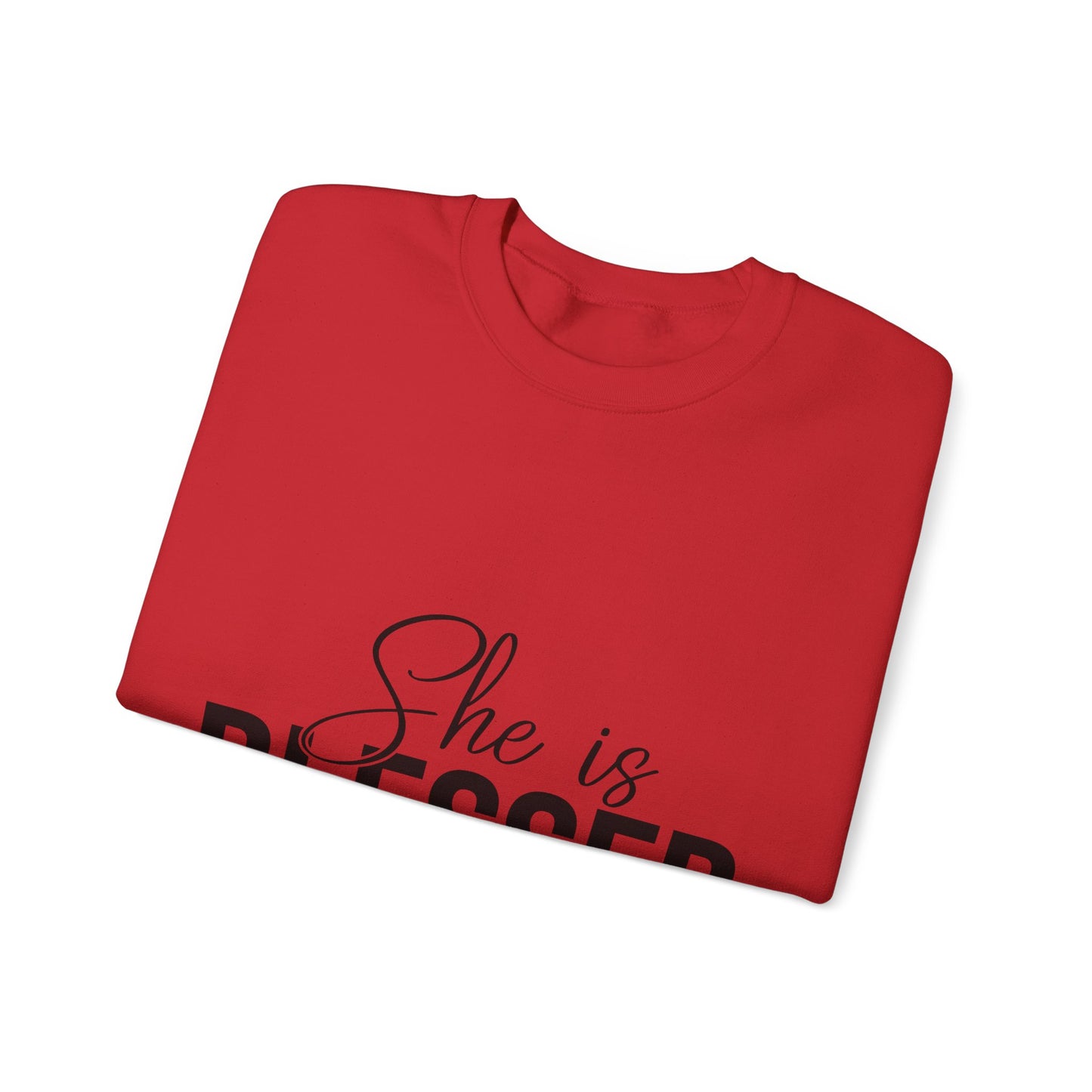 She is Blessed Unisex Heavy Blend™ Crewneck Sweatshirt
