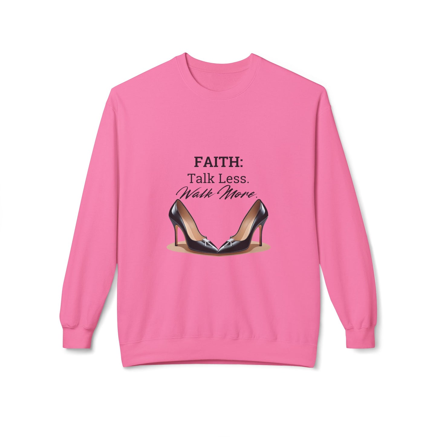 Faith Action Word Softstyle Sweatshirt
