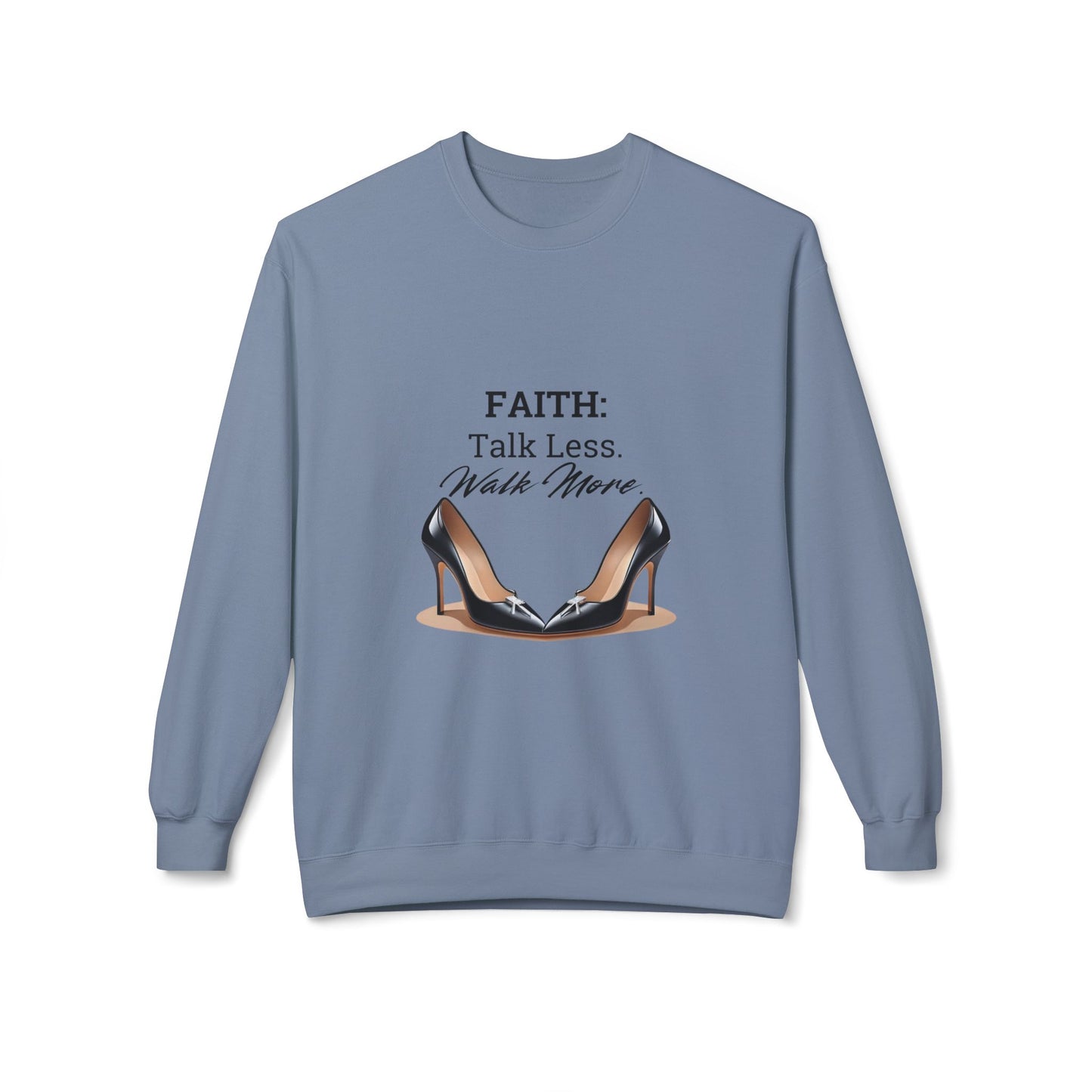 Faith Action Word Softstyle Sweatshirt