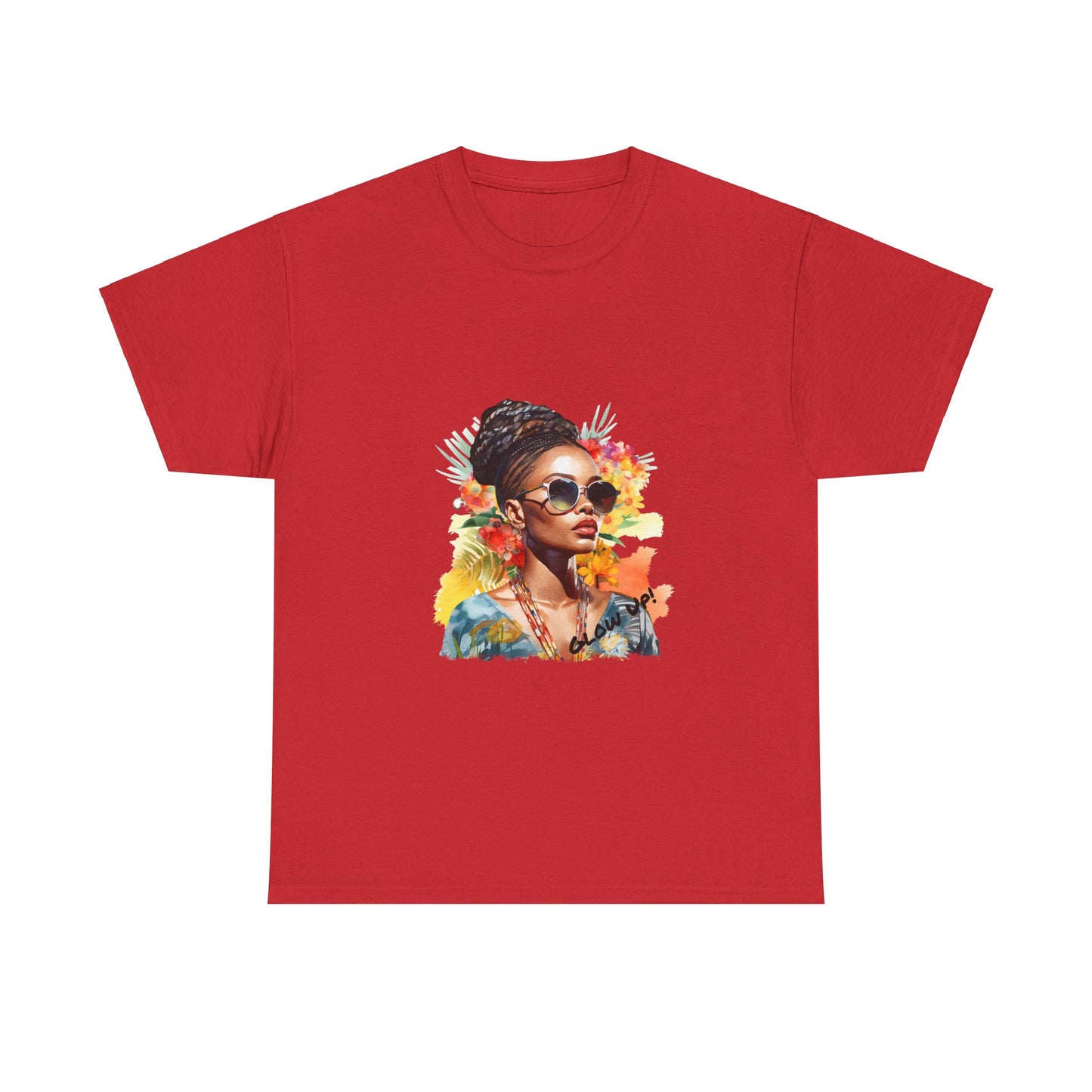 Glow Up Unisex Heavy Cotton Tee