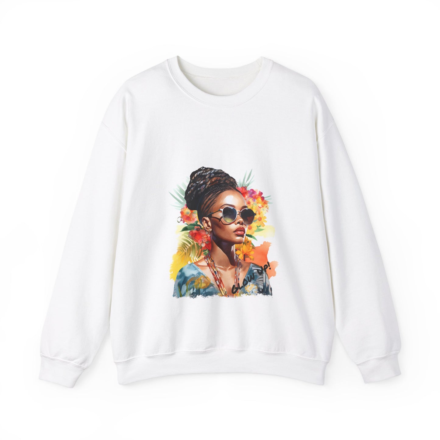 Glow Up Unisex Heavy Blend™ Crewneck Sweatshirt