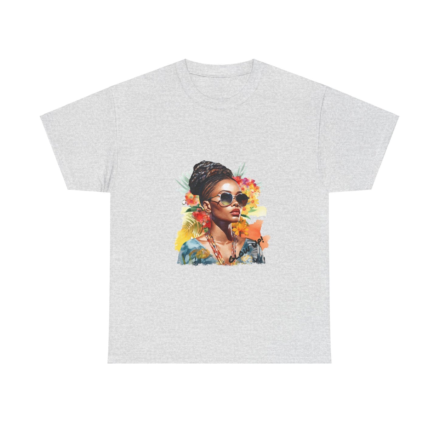 Glow Up Unisex Heavy Cotton Tee