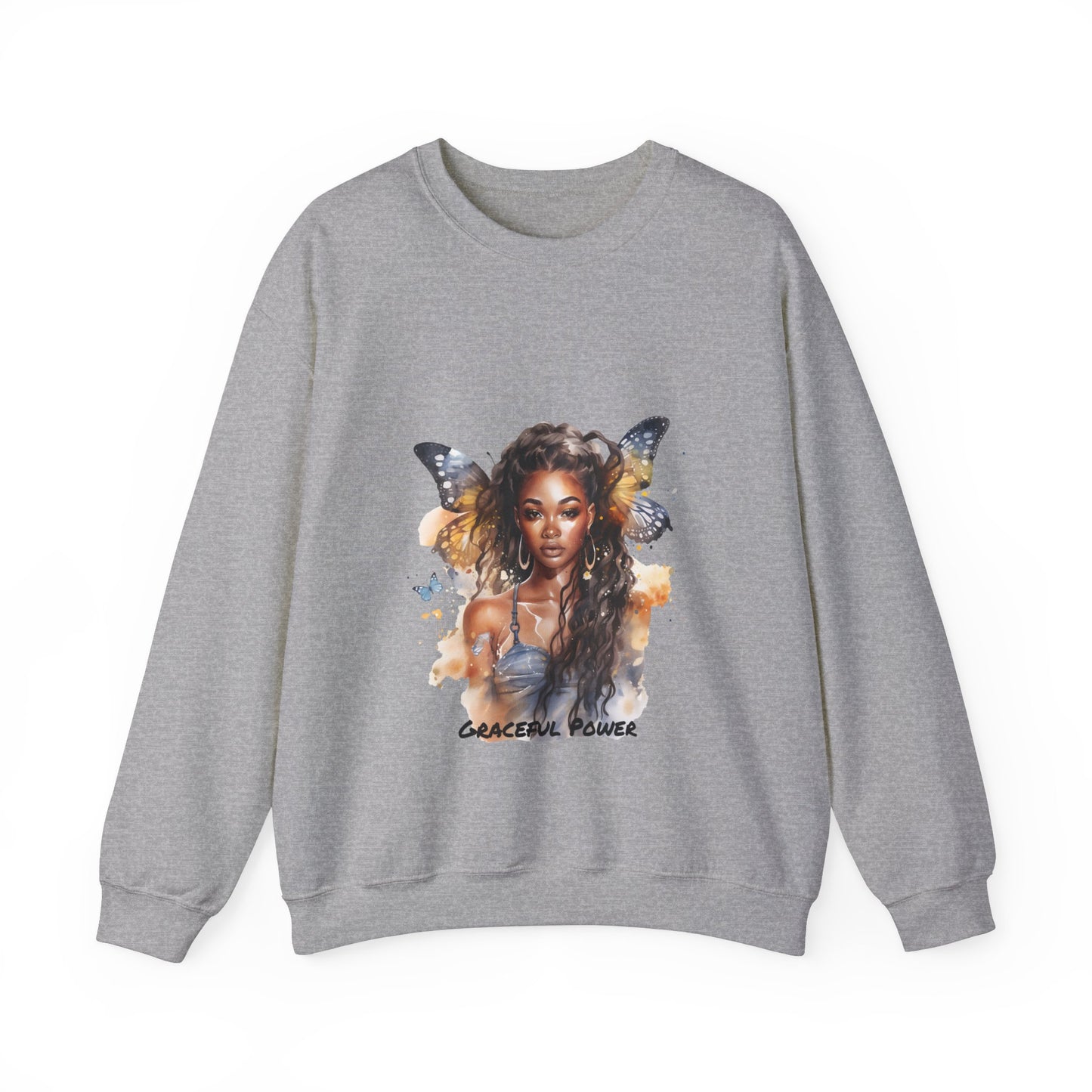 Graceful Power Unisex Heavy Blend™ Crewneck Sweatshirt