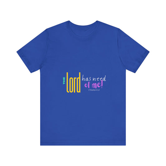 The Lord Color Unisex Jersey Short Sleeve Tee